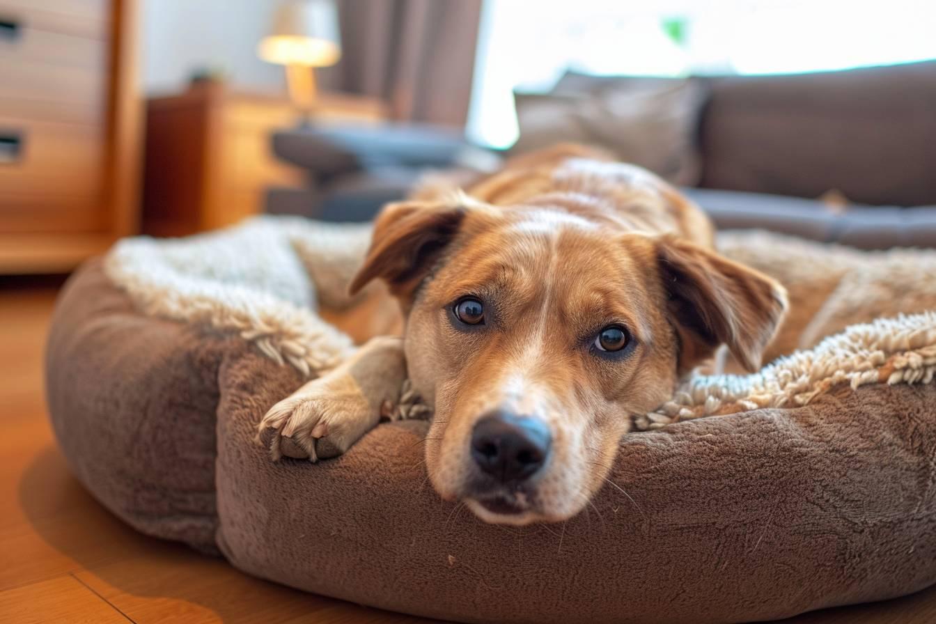 Mon chien ne mange plus et reste couché : causes et solutions pour l'aider