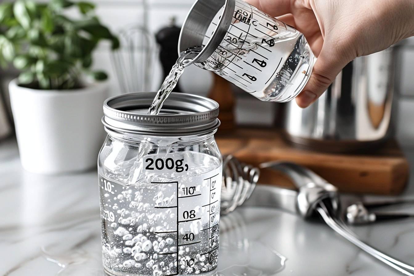 Conversion précise : 200 grammes en millilitres - Guide pratique pour mesurer les ingrédients liquides