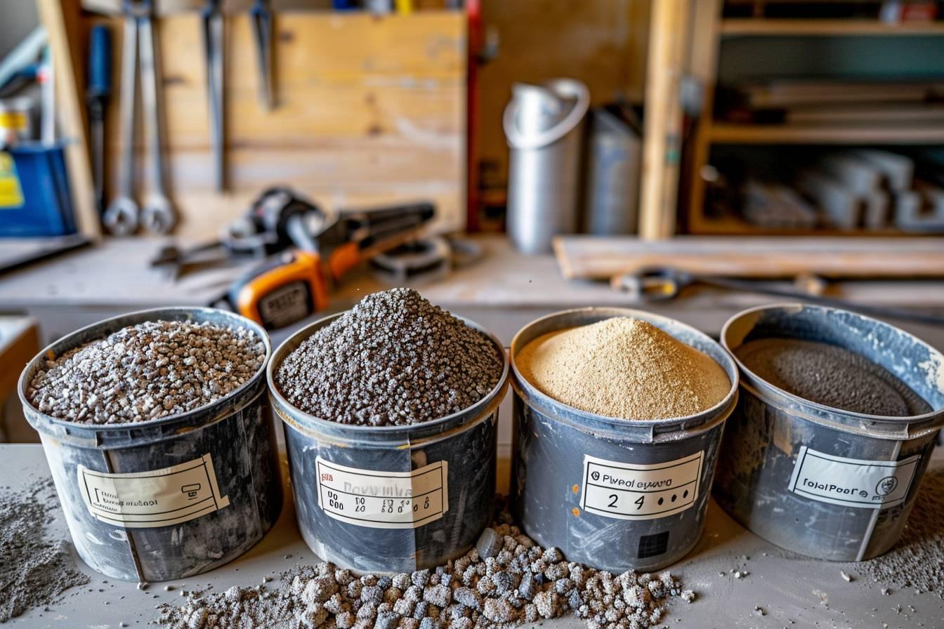Comment réussir le dosage du béton au seau : guide pratique pour un mélange parfait