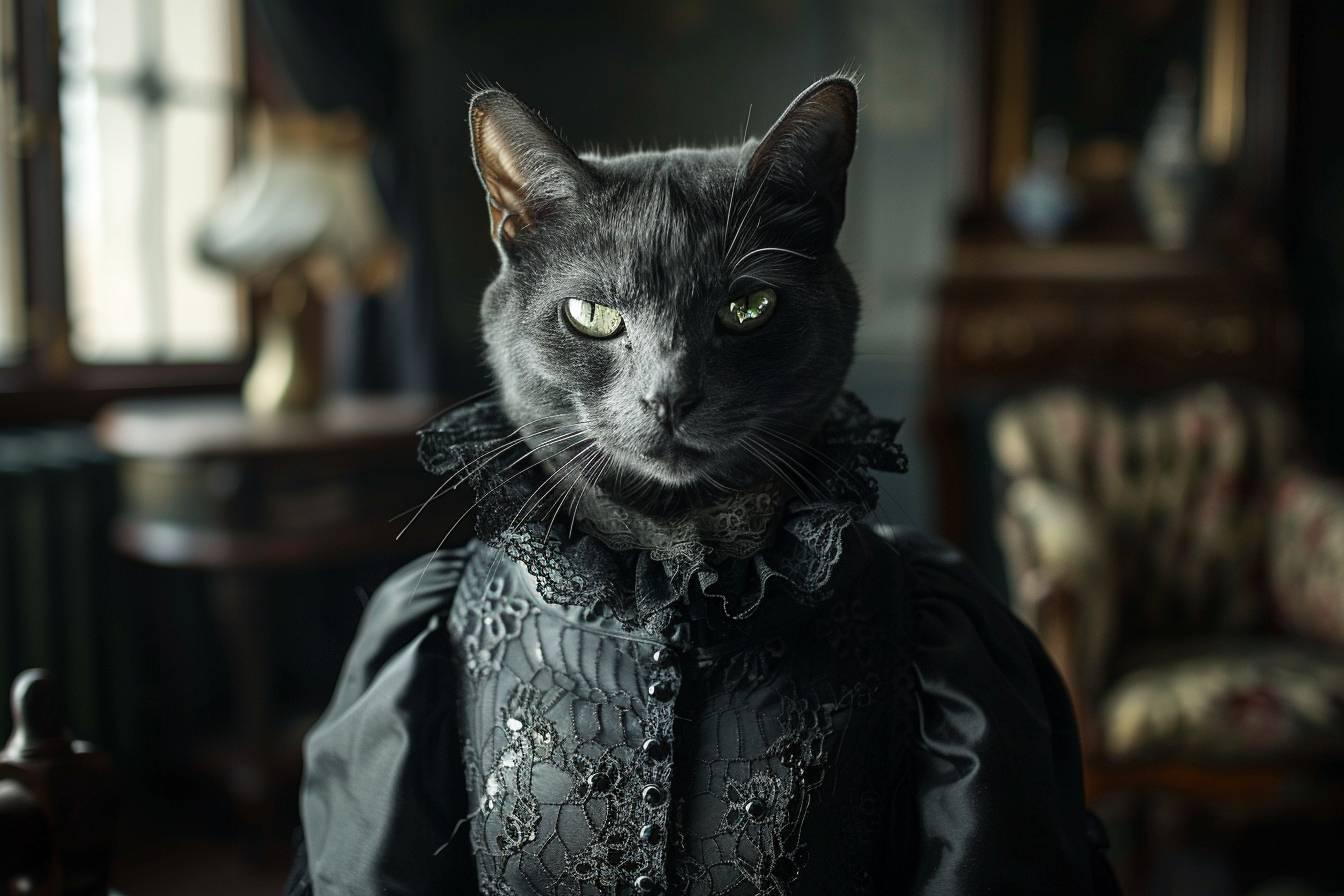 La robe noire du chat : élégance féline et mystère à découvrir pour les amoureux des félins