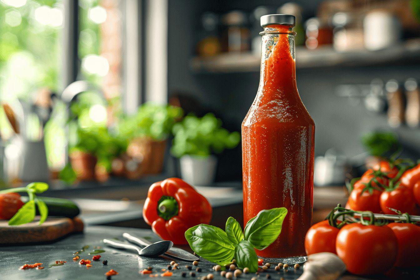 Recette facile et rapide de sauce ketchup maison : 15 minutes de préparation seulement